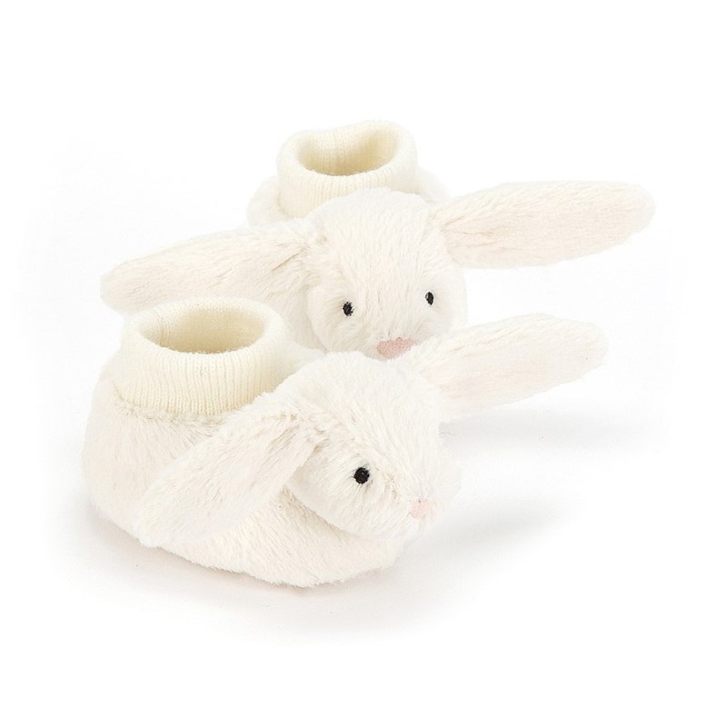JellyCat 奶白色邦尼兔婴儿鞋