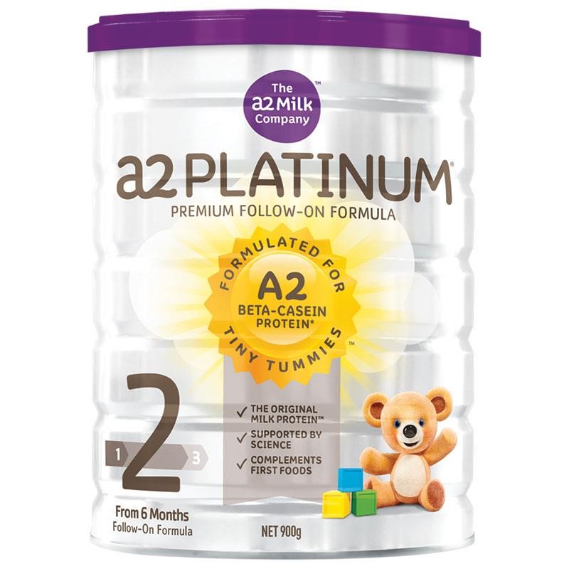 A2 Platinum 白金婴幼儿奶粉 2段 900g