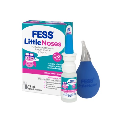 Fess  婴幼儿盐水通鼻喷雾剂 15ml+吸鼻器