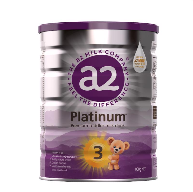 A2 Platinum 白金婴幼儿奶粉 3段 900g 新版 （1岁+）
