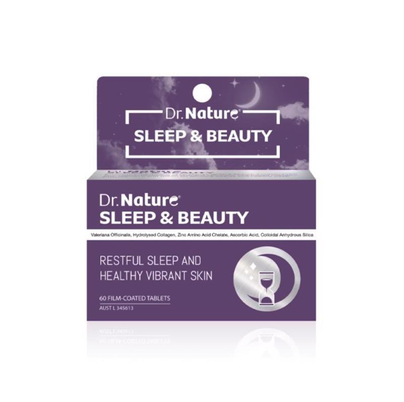 Dr.Nature 睡美人睡眠片 60粒 缬草保健品纯植物 舒压 不含褪黑素