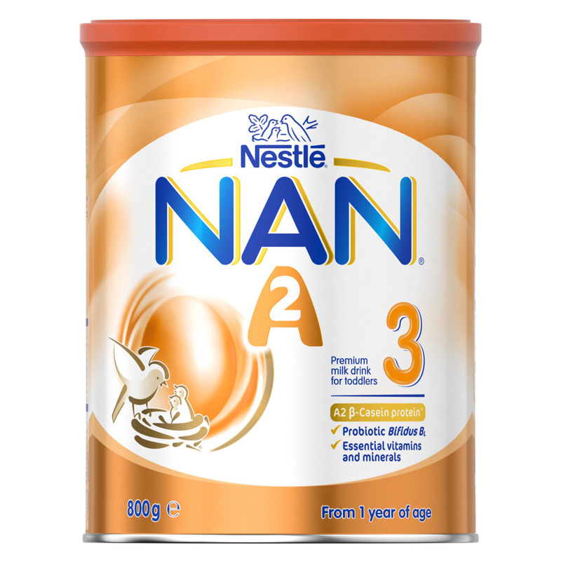 Nestle 雀巢NAN 能恩A2婴幼儿配方奶粉3段 800g