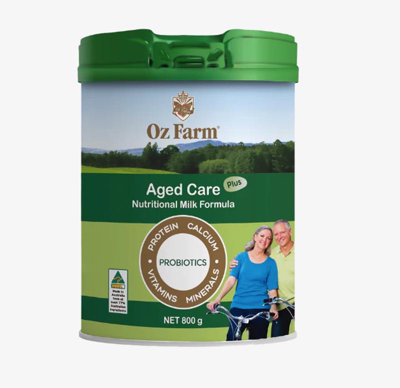 Oz Farm 中老年人营养奶粉 升级版800克 添加益生菌益生元