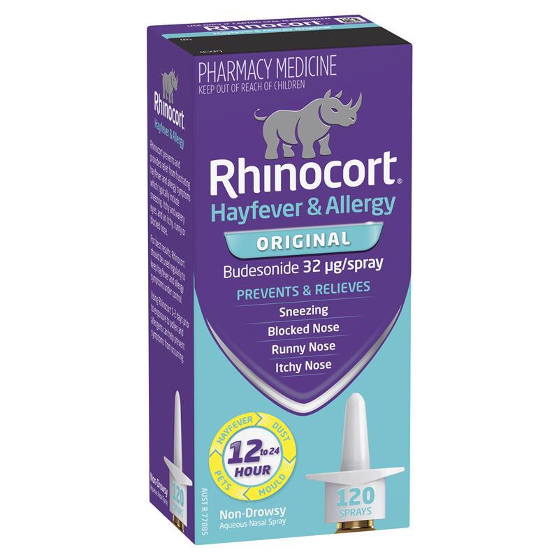 【品牌直发三件包邮】Rhinocort 小犀牛鼻炎喷雾 120 次 2025/02