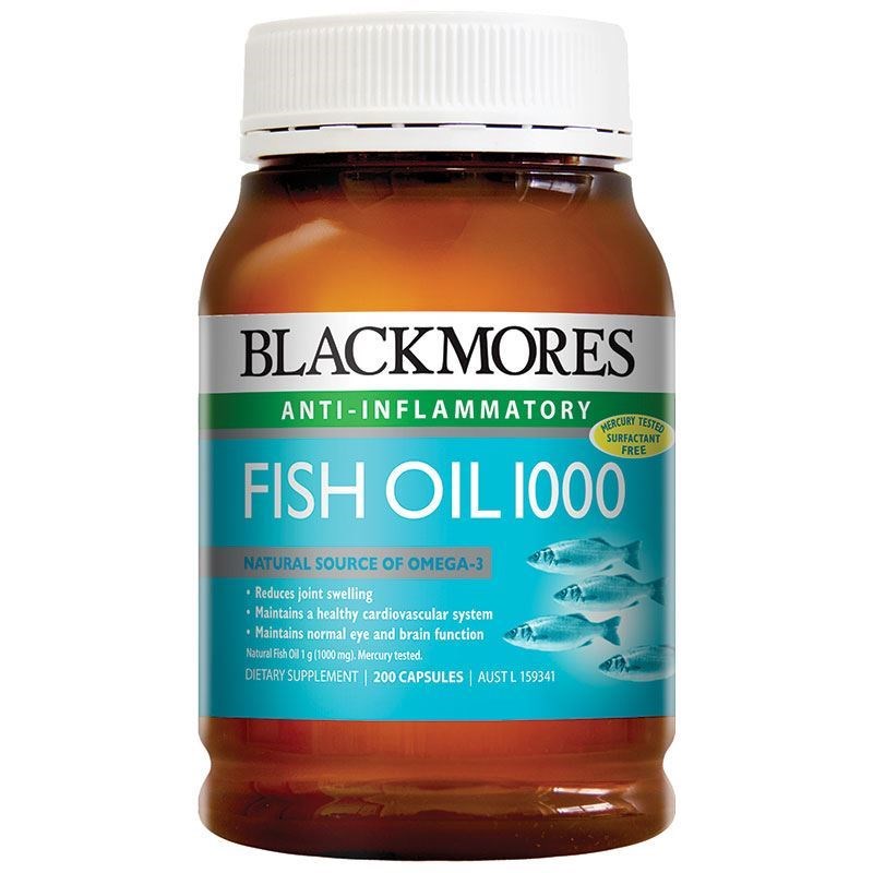 Blackmores 有腥味深海鱼油 200粒