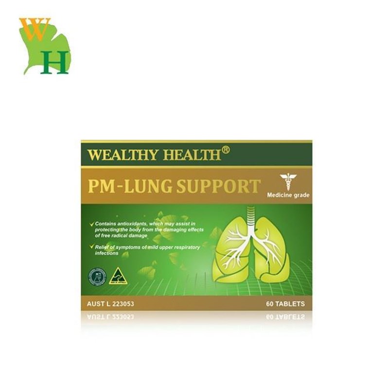 Wealthy Health 富康 PM-Lung Support 清肺灵 60粒