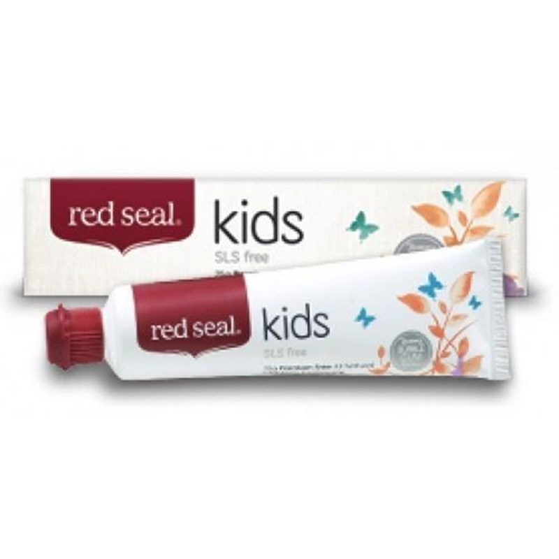 Red seal 红印 儿童天然无氟牙膏 防蛀齿/可吞咽 75g
