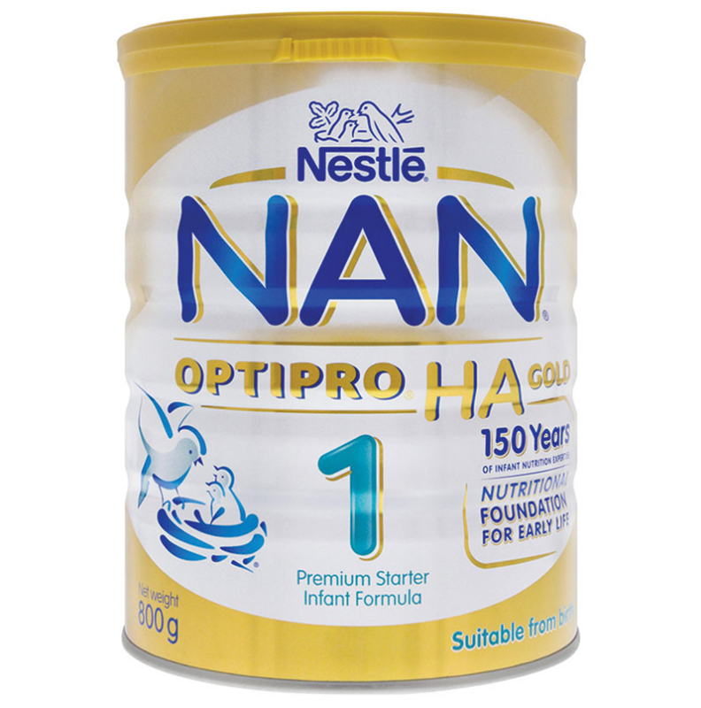 Nestle NAN HA 雀巢超级能恩金盾奶粉1段（0-6个月）800g