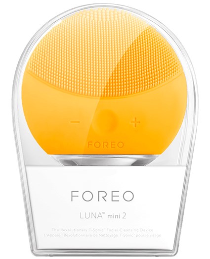 FOREO LUNA mini2 露娜家用电动充电式毛孔清洁美容洗脸刷洁面仪 黄色