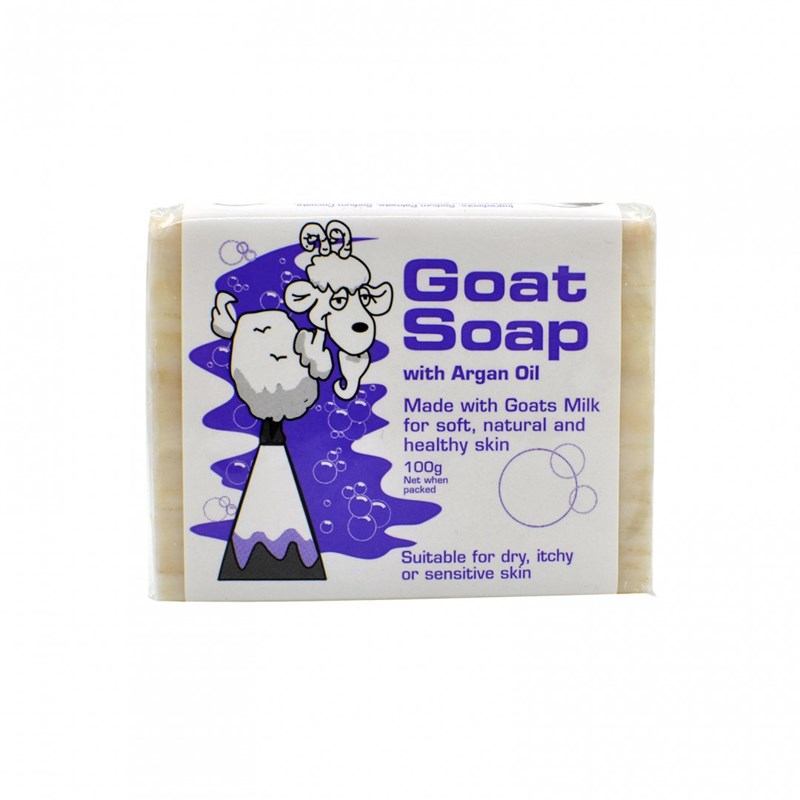 Goat Soap  羊奶皂 阿甘油味 100g CW瘦羊版