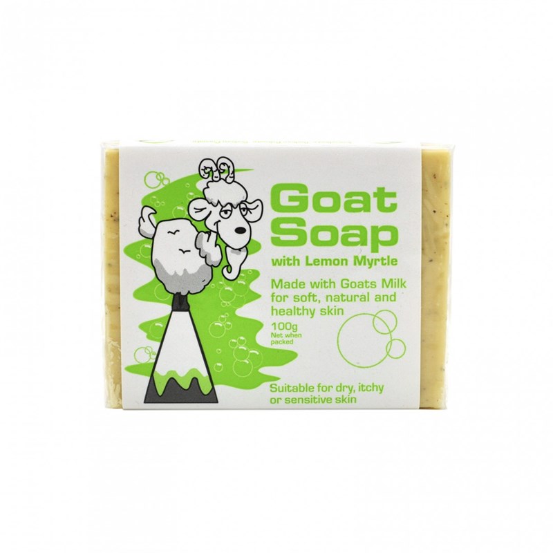 Goat Soap Lemon 羊奶皂 柠檬味 100g CW瘦羊版