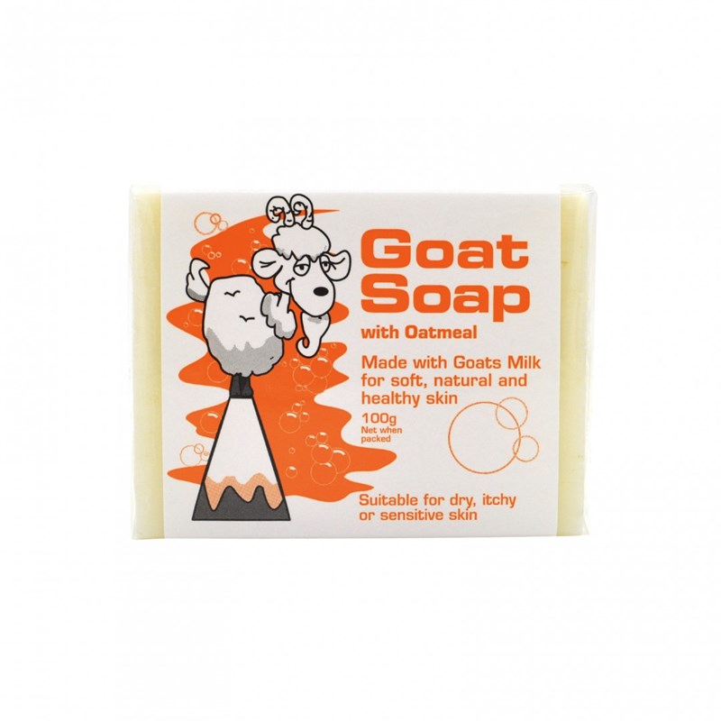 Goat Soap Oatmeal 羊奶皂 燕麦味 100g CW瘦羊版