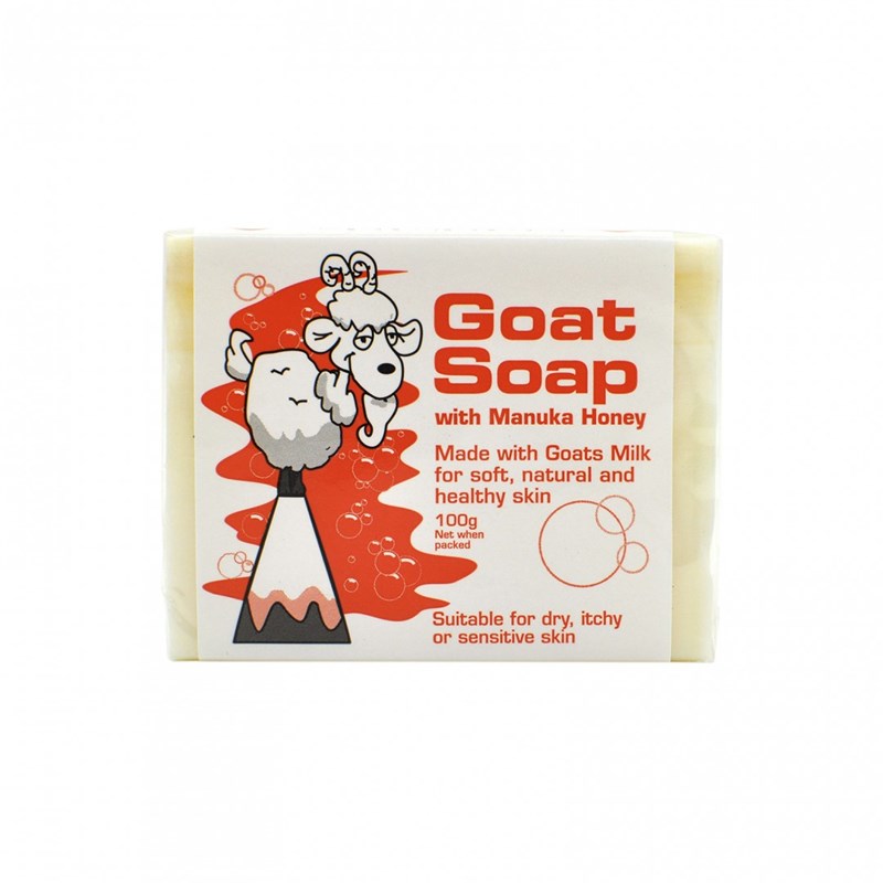 Goat Soap Lemon 羊奶皂 麦卢卡蜂蜜味 100g CW瘦羊版