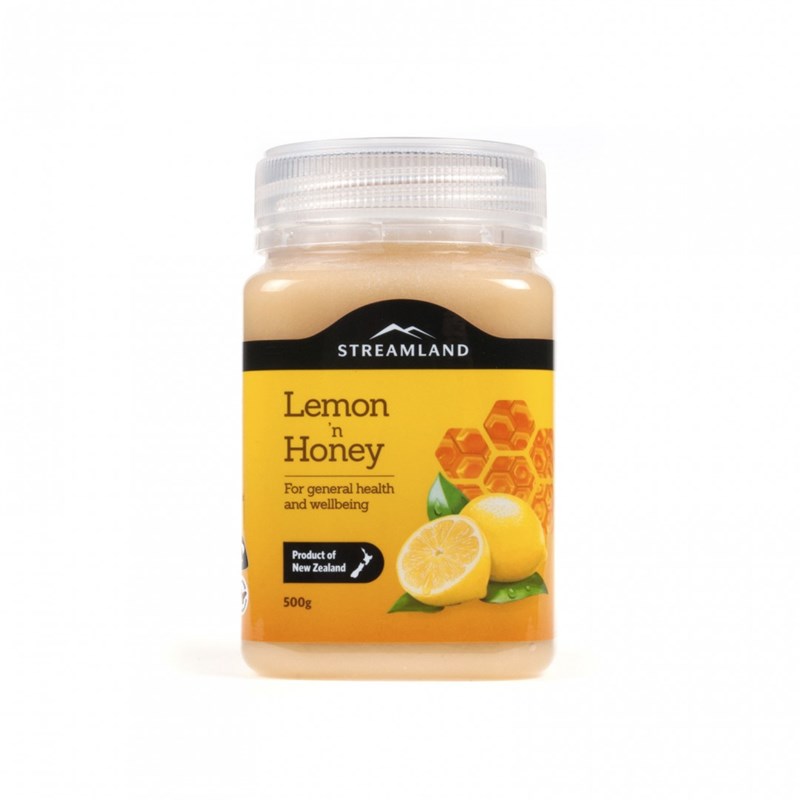 Streamland Lemon Honey 新溪岛 天然柠檬蜂蜜 500g 