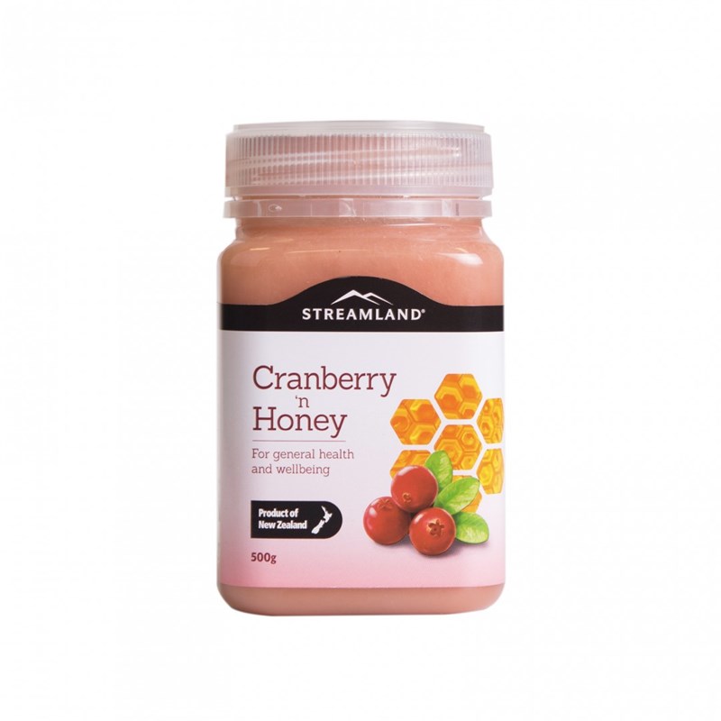 Streamland Cranberry Honey 新溪岛蔓越莓蜂蜜 500g 
