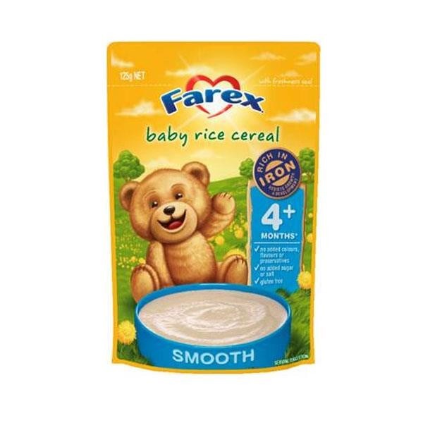 Farex 原味大米婴儿米粉 4月+ 125g 