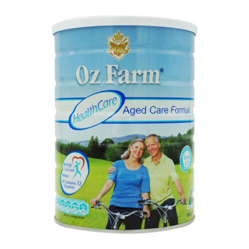 OZ farm Aged Care 中老年奶粉高钙降脂降血糖900g