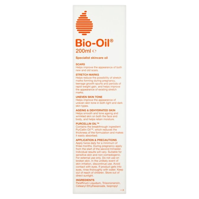 Bio Oil万能生物油淡色斑/痘印/疤痕/妊娠200ml