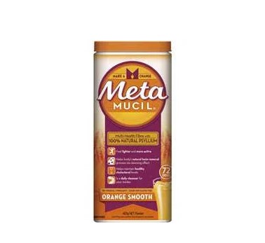 Metamucil 天然膳食纤维素粉剂 香橙味 425g