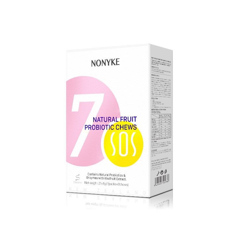 Nonyke 7天 益生菌水果酵素咀嚼片