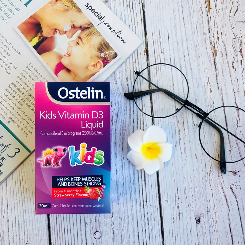Ostelin Kids Vitamin D Liquid 儿童维生素D滴剂 20ml (6月+）