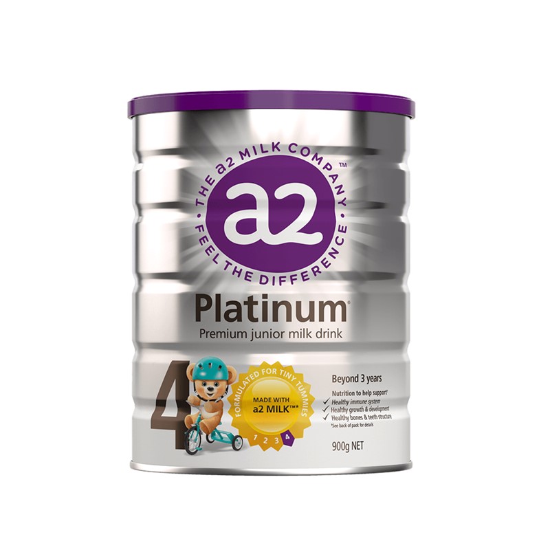 A2 Platinum 白金婴幼儿奶粉 4段 900g (3岁+） 老版