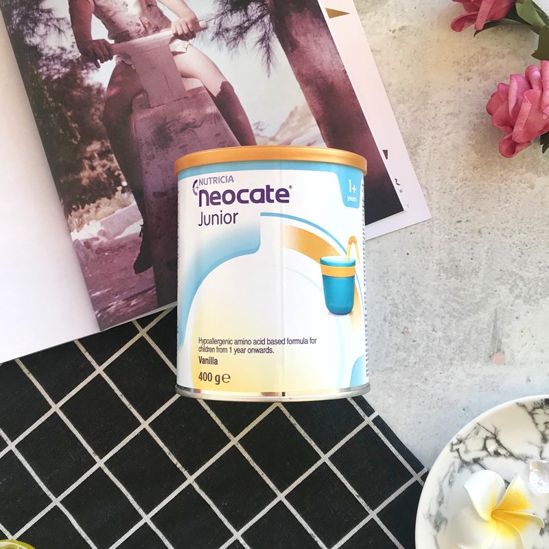 Neocate 氨基酸奶粉2段 抗过敏防腹泻湿疹 1岁+香草味 400g