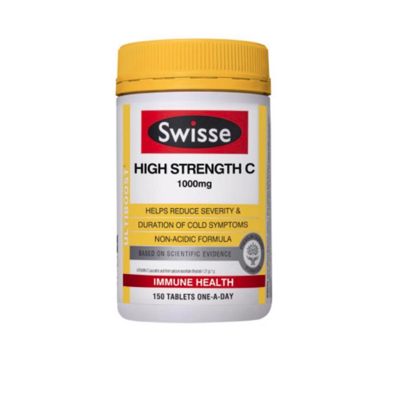 *缺货* 【Swisse任意三件包邮】 Swisse 高含量维生素C 150粒