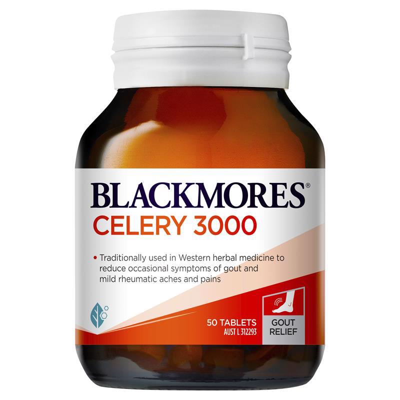 Blackmores 西芹片痛风灵3000mg 50片