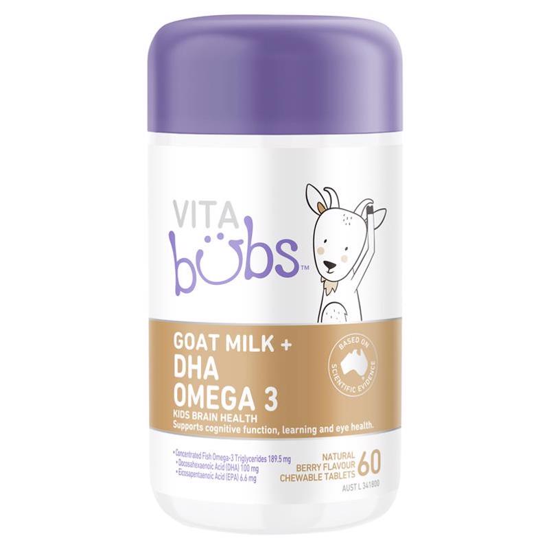 Vita Bubs 脑健康 羊奶DHA 60T