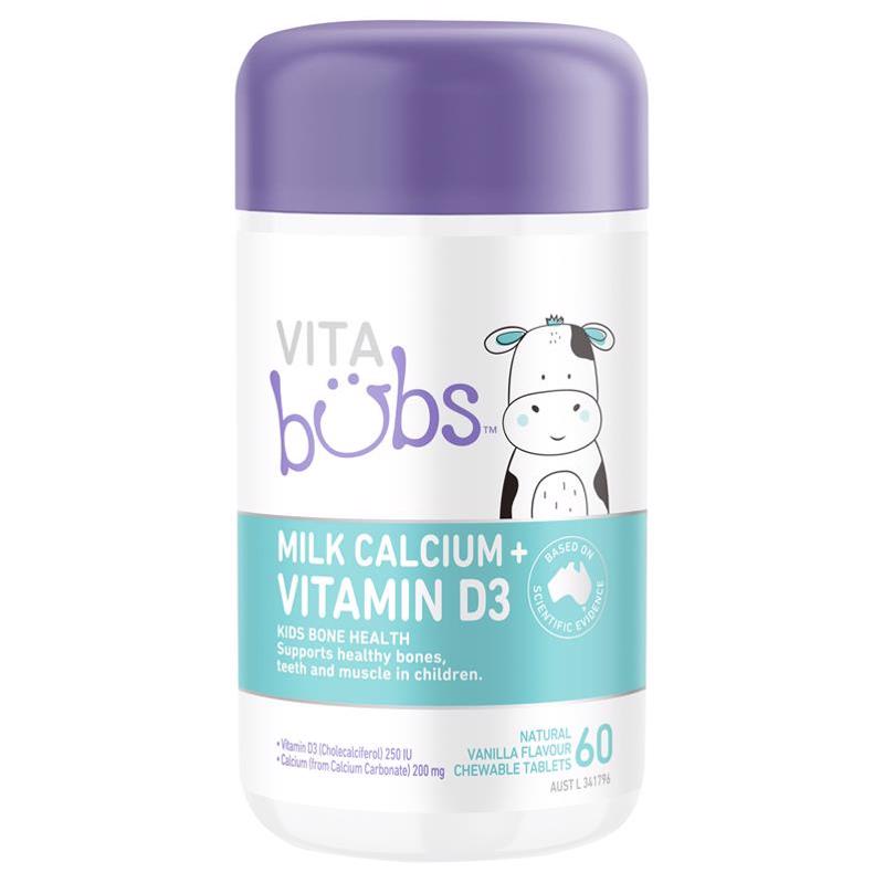 Vita Bubs 骨骼健康钙加维生素D 60T