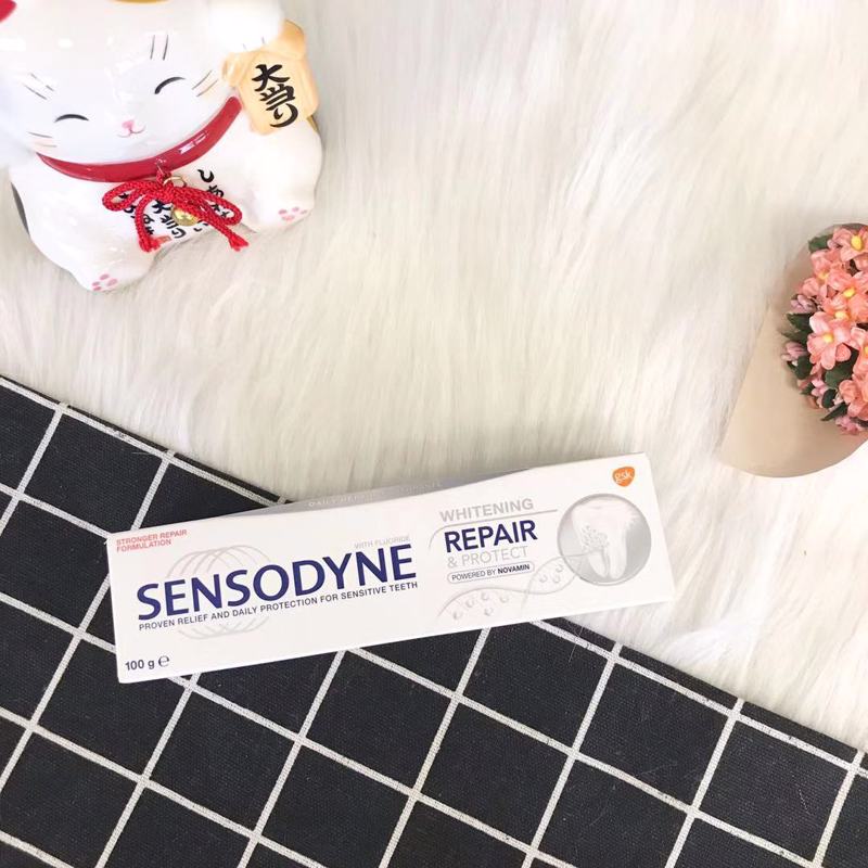 Sensodyne 舒适达敏感修复美白牙膏100g