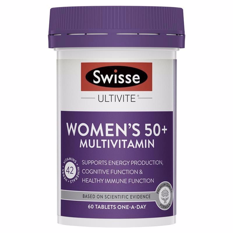 *缺货* 【Swisse任意三件包邮】 50岁以上 女性复合维生素 60粒