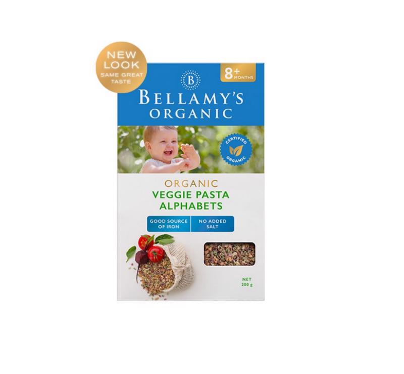 Bellamy's 贝拉米有机高铁蔬菜通心粉 8个月+婴儿辅食 200g