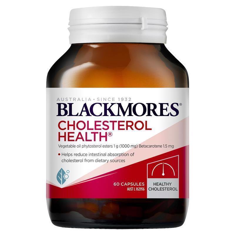 Blackmores 胆固醇健康配方 60粒 含胡萝卜素