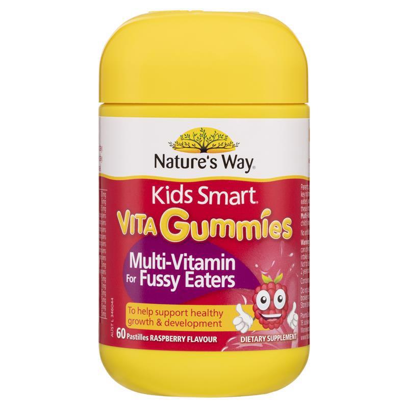 Nature's Way Kids Smart 佳思敏 儿童防挑食复合维生素软糖 60粒