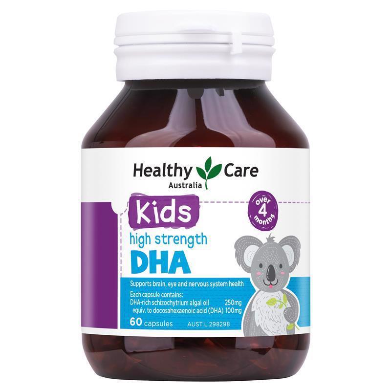 Healthy Care儿童高含量DHA藻油胶囊 60粒