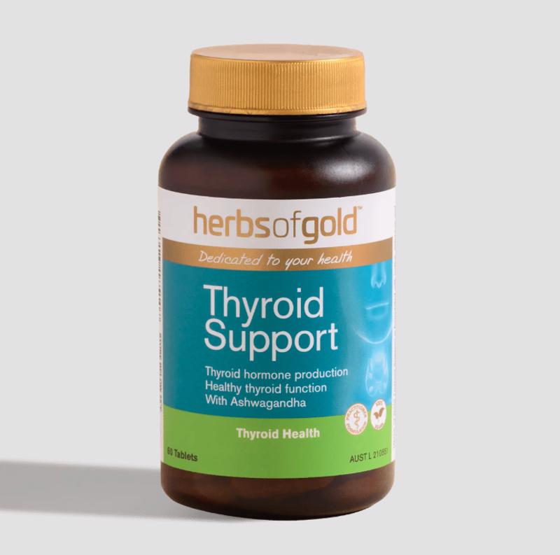 Herbs Of Gold 碘化钾 60粒 维持体内碘平衡 支持甲状腺健康