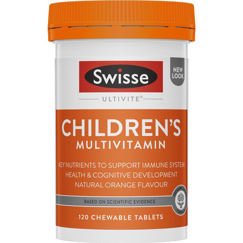 Swisse 儿童维生素矿物质复合咀嚼片 120粒