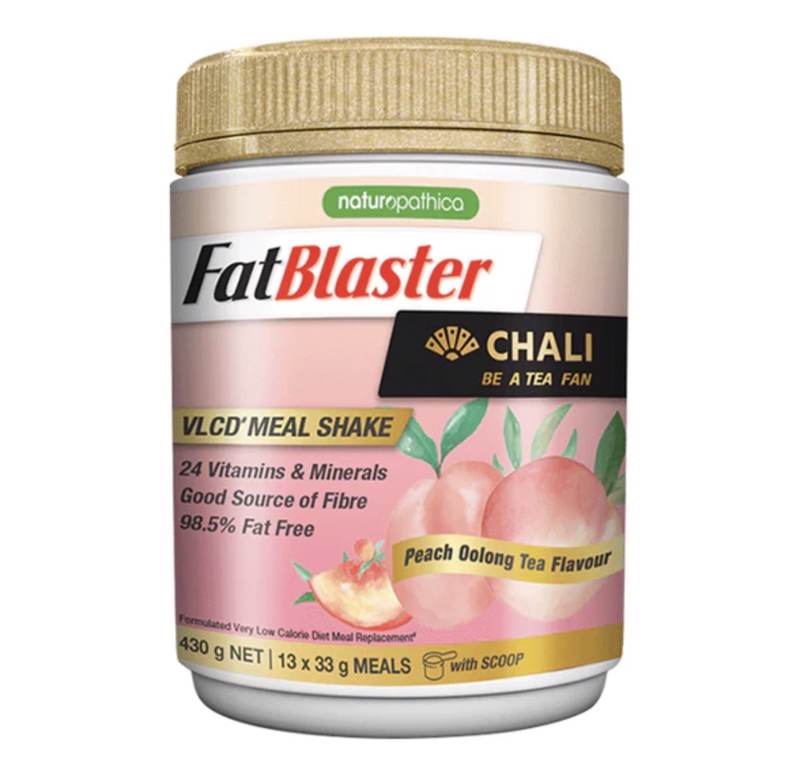 Fatblaster CHALI联名款 高纤维饱腹代餐奶昔 蜜桃乌龙味 430g