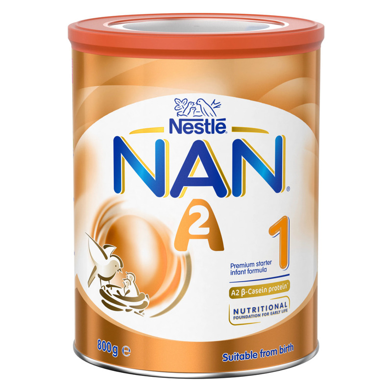 Nestle 雀巢NAN 能恩A2婴幼儿配方奶粉1段 800g