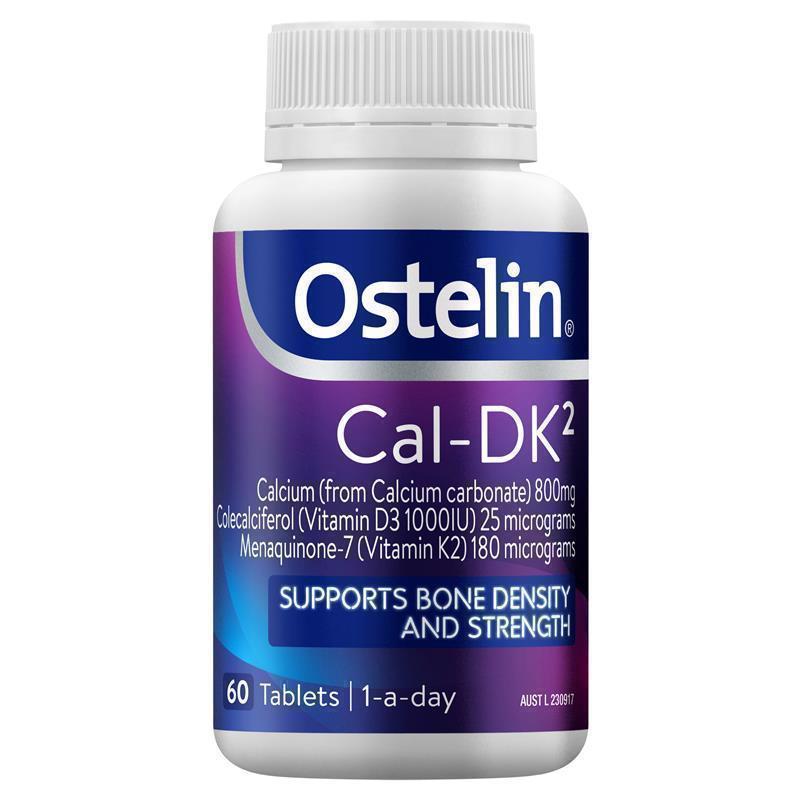 Ostelin 成人维生素D3+K2钙片 60片