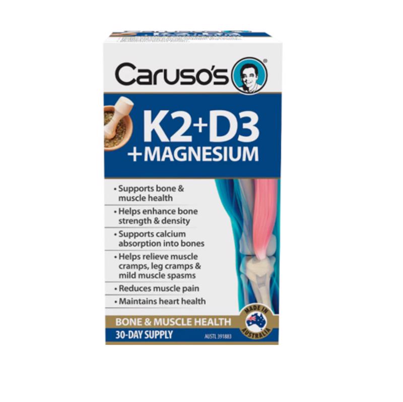Caruso's 维生素K2+D3胶囊 30粒