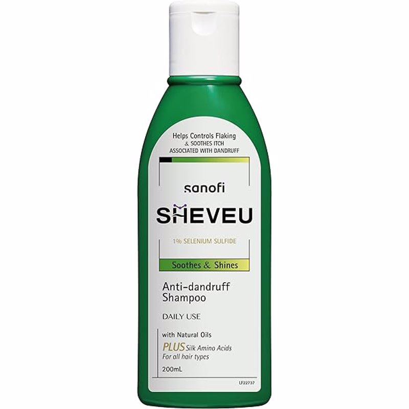 Sheveu 敏感发质去屑洗发水 200ml 舒缓去屑 （Selsun绿瓶升级版）
